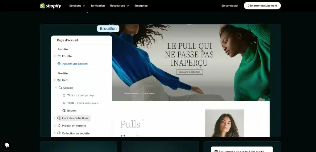 choisir le CMS Shopify pour sa boutique